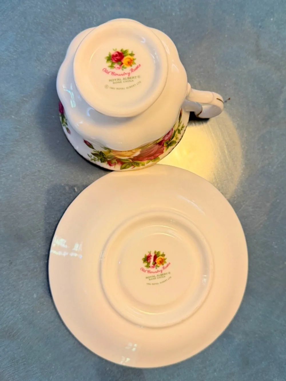 Royal Albert Old Country Roses  Bone China & 22K Gold Trim